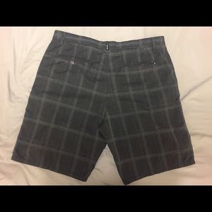 Hurley Black n' Plaid Board Shorts